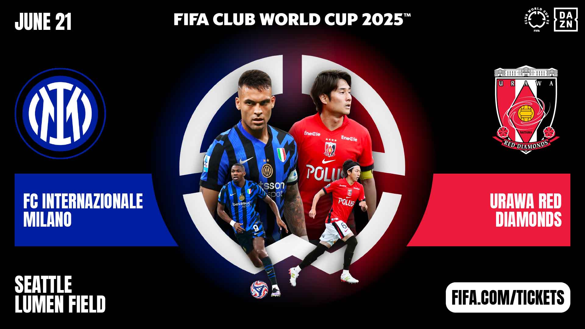 Inter Milan vs Urawa Red – Soi kèo hôm nay 02h00 22/06/2025 – FIFA Club World Cup 2025