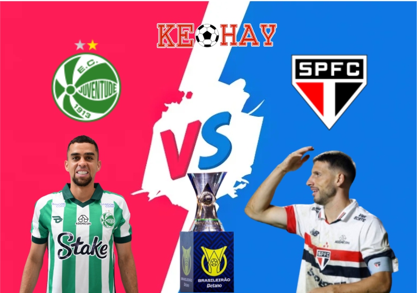 Juvetude vs Sao Paulo – Soi kèo hôm nay 05h00 25/07/2025 – VĐQG Brazil