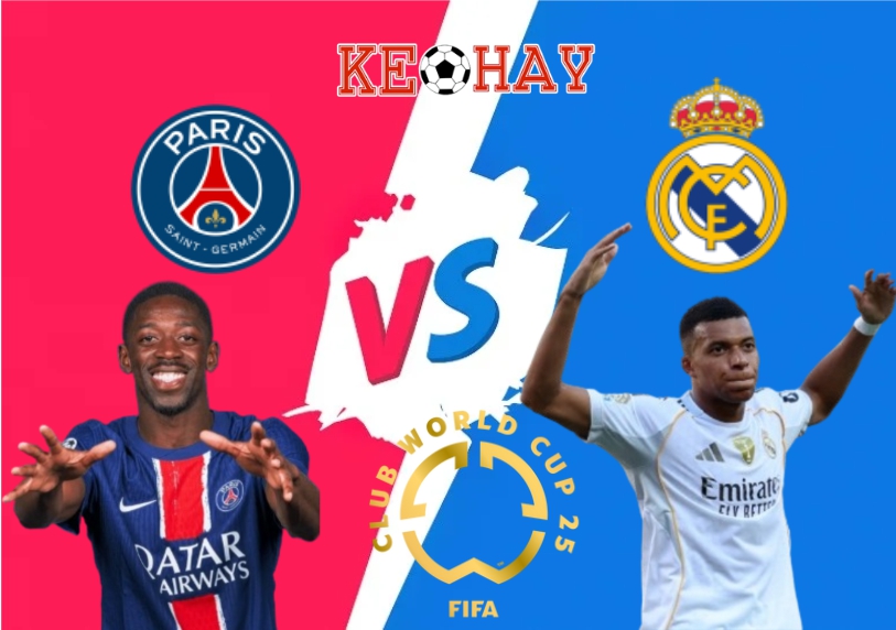 PSG vs Real Madrid – Soi kèo hôm nay 02h00 10/07/2025 – FIFA Club World Cup 2025