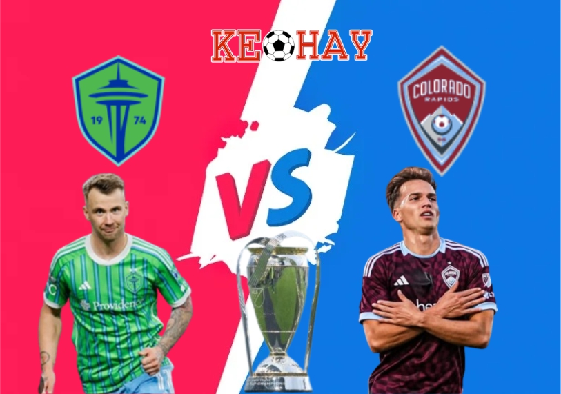 Seattle Sounders vs Colorado Rapids – Soi kèo hôm nay 09h00 17/07/2025 – Nhà nghề Mỹ