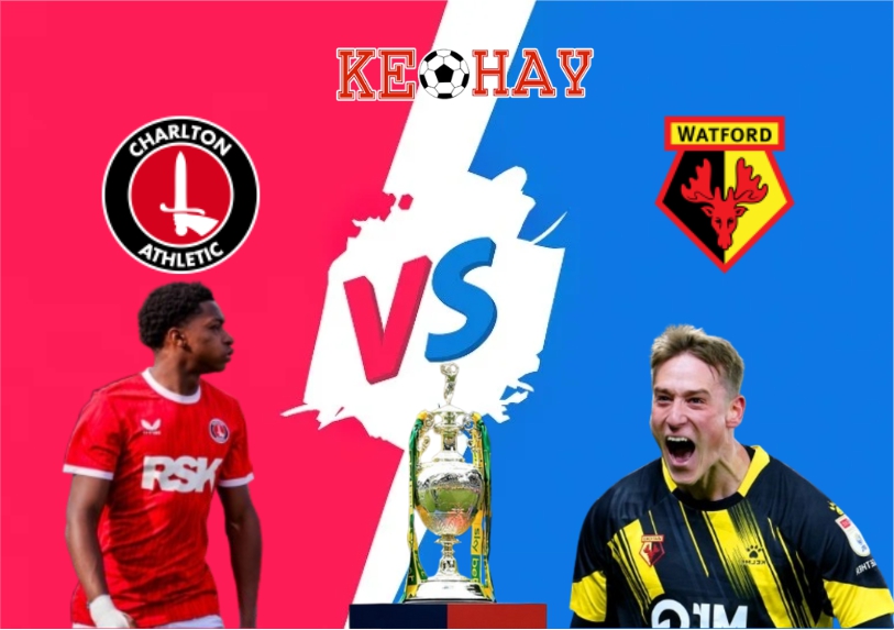 Charlton Athletic vs Watford – Soi kèo hôm nay 18h30 09/08/2025 – Hạng Nhất Anh
