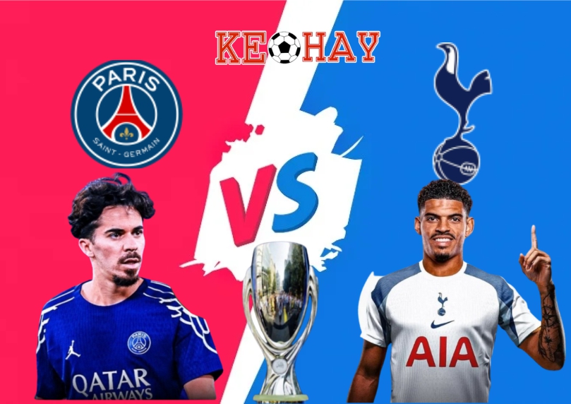 PSG vs Tottenham – Soi kèo hôm nay 02h00 14/08/2025 – Siêu Cup Châu Âu