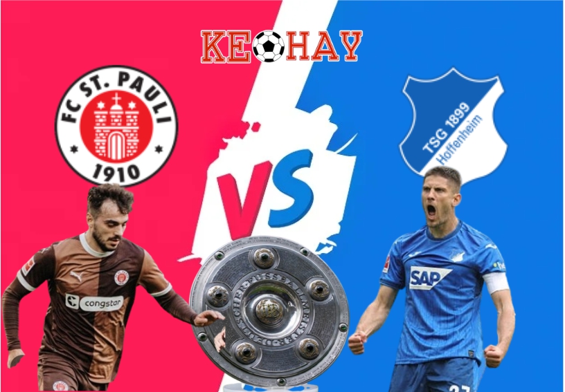 St. Pauli vs Hoffenheim – Soi kèo hôm nay 22h30 19/10/2025 – VĐQG Đức