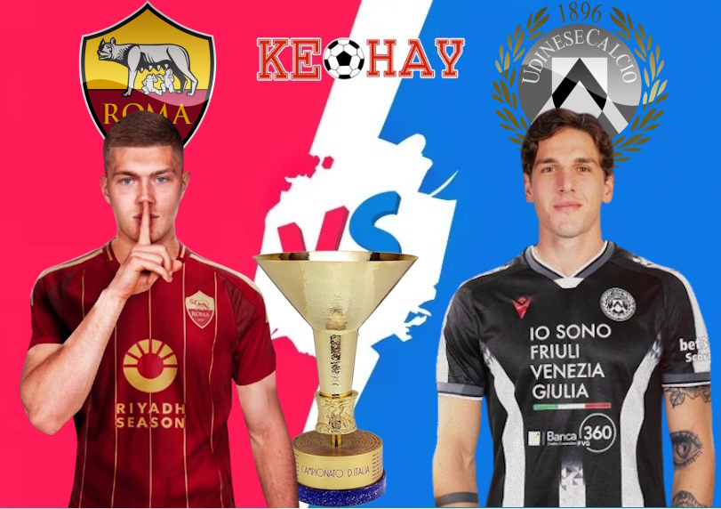 AS Roma vs Udinese – Soi kèo hôm nay 00h00 10/11/2025 – VĐQG Italia