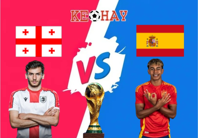 Georgia vs Tây Ban Nha – Soi kèo hôm nay 00h00 16/11/2025 – Vòng loại World Cup 2026