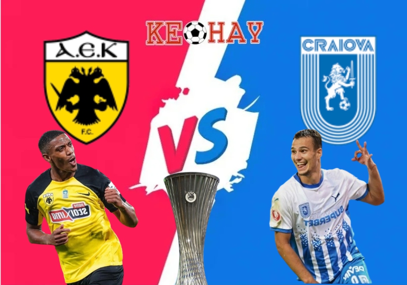 AEK Athens vs Universitatea Craiova – Soi kèo hôm nay 03h00 19/12/2025 – Conference League