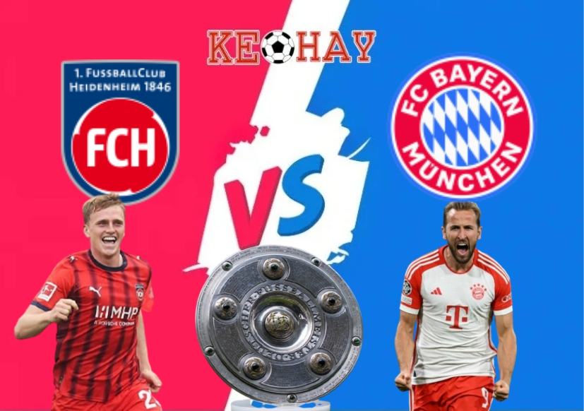 Heidenheim vs Bayern Munich – Soi kèo hôm nay 23h30 21/12/2025 – VĐQG Đức