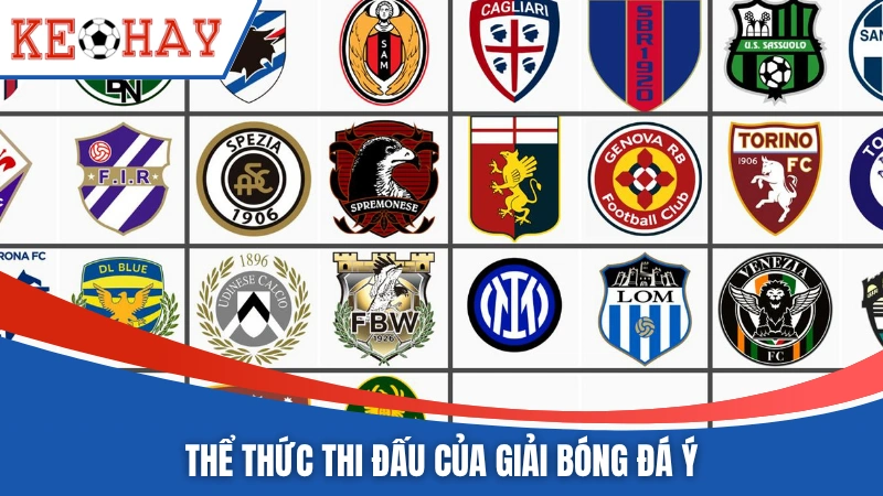 Thể thức thi đấu của giải bóng đá Ý