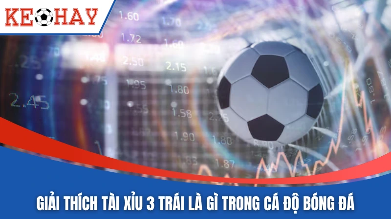 Giải thích tài xỉu 3 trái là gì trong cá độ bóng đá