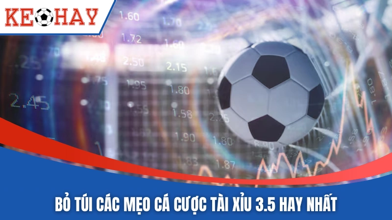 Bỏ túi các mẹo cá cược tài xỉu 3.5 hay nhất